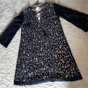 Xhilaration black and nude dress size XS